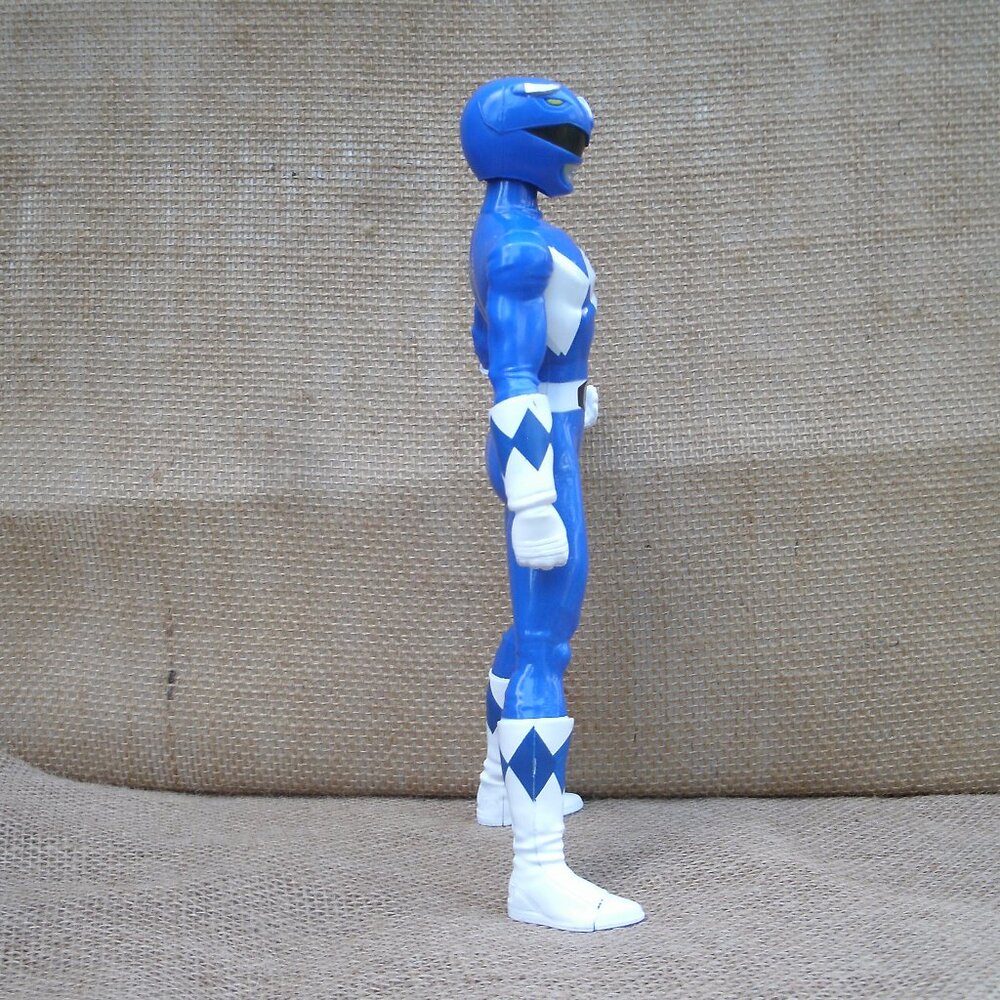 Power Rangers Blue Ranger Plastic Figure Hasbro 2020 - Picture 3 of 14